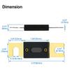 BAOMAIN 300A ANL Fuses, 2-Pack Gold-Plated 12V/24V Audio Circuit Fuse view 4