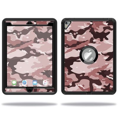 MightySkins Skin Compatible with OtterBox Defender Apple iPad Pro 9.7 Case wrap Cover Sticker Skins Brown Camo