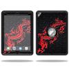 MightySkins Skin Compatible with OtterBox Defender Apple iPad Pro 9.7 Case wrap Cover Sticker Skins Red Dragon view 1