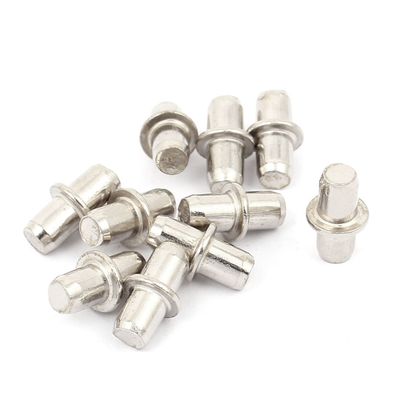 uxcell 10pcs 5mmx13mm Cylindrical Shape Shelf Holder Support Pins Studs