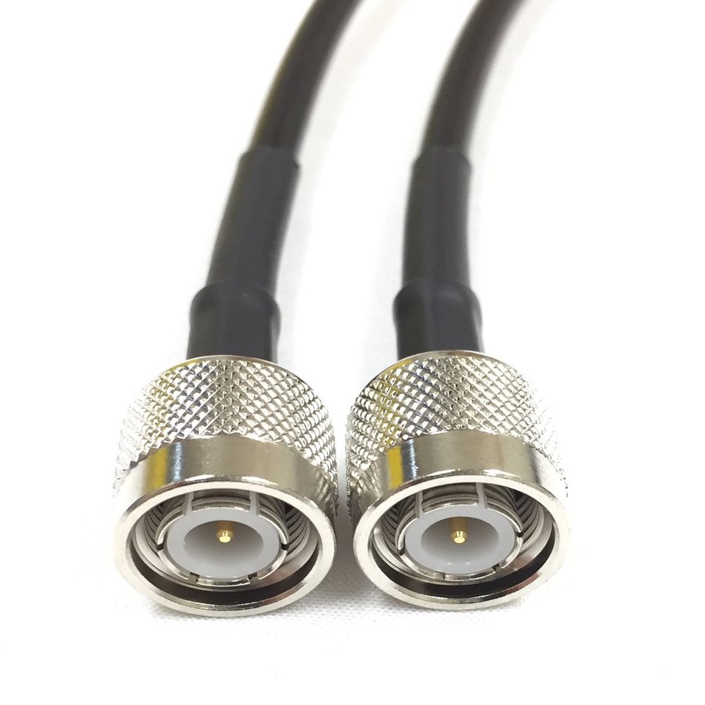 TNC Male to TNC Male LMR195 Times Microwave Cable - 2ft