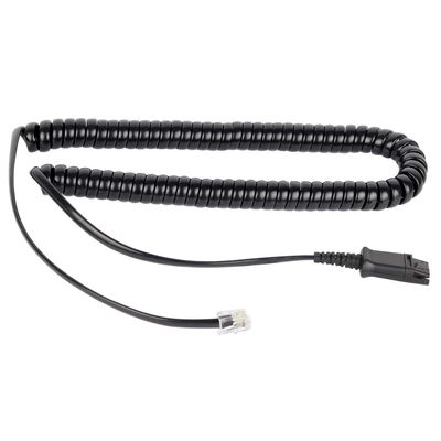VoiceJoy U10 QD Adapter Cable Compatible with Plantronics Headsets - Connects to Cisco Models 7940 7941 7942 7945 7960 7961 7962 7965 7970 7975 etc,26716-01 Cord