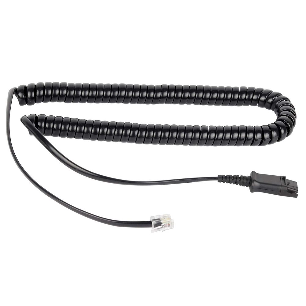 VoiceJoy U10 QD Adapter Cable Compatible with Plantronics Headsets - Connects to Cisco Models 7940 7941 7942 7945 7960 7961 7962 7965 7970 7975 etc,26716-01 Cord