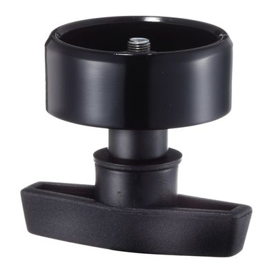 Black and Decker Office LEDTHRUMT PureOptics LED Desk Lamp Through Mount, Black