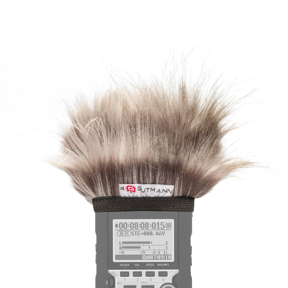 Gutmann Microphone Fur Windscreen Windshield for Olympus LS-7 Koala | Made in Germany