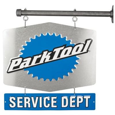 Park Tool SDS-1 Service Department Sign Single Sided, Blue