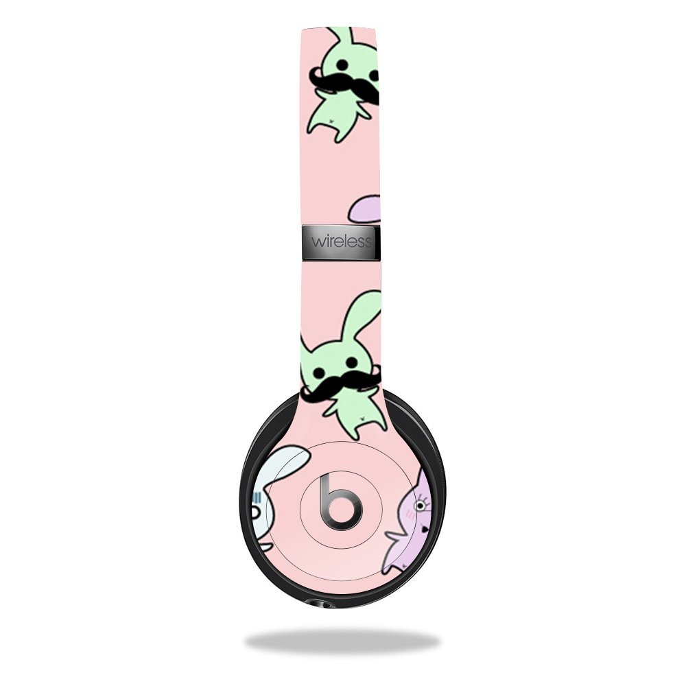 MightySkins Skin Compatible with Beats by Dr. Dre Solo 3 Wireless - Bunny Bunches | Protective, Durable, and Unique Vinyl Decal wrap Cover | Easy to Apply, Remove, and Change Styles | Made in The USA
