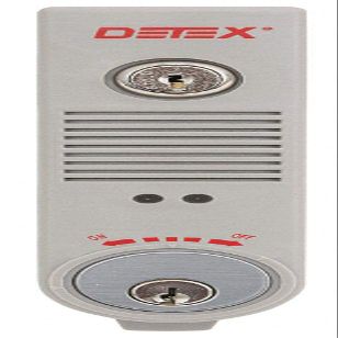 Detex - Eax-300w Gray W-cyl - Dtxeax-300w Gray W-cyl Detex Exit Device