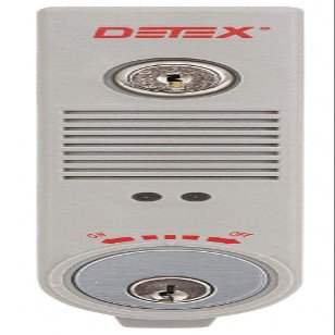 Detex - Eax-300w Gray W-cyl - Dtxeax-300w Gray W-cyl Detex Exit Device