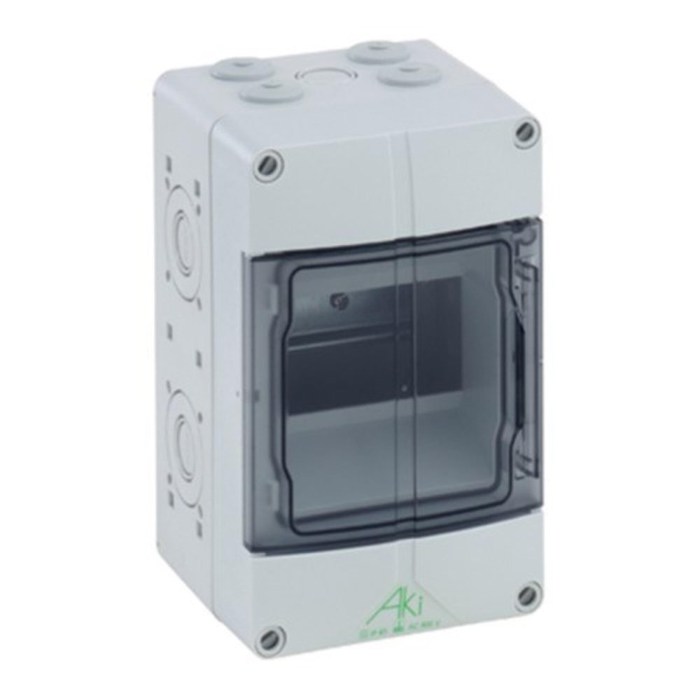 Altech, 736-405, AKi05 125x200x122mm Enclosure; Polycarb Trans Door M KO (1 Item/s)