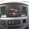 SLATE GREY Black and Silver Aftermarket Stereo Radio Double Din Dash Install Kit Compatible with Dodge Ram 2006 2007 2008 2009 (w/o Steering, Black) view 3
