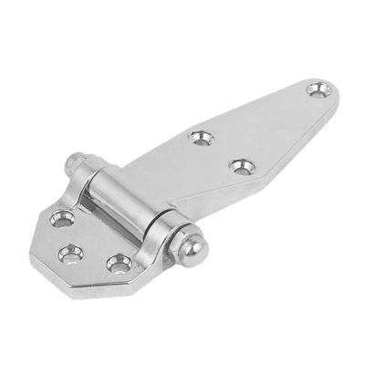 uxcell 145mm Length Metal Refrigerator Freezer Door Lock Hinge Hardware Silver Tone