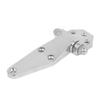 uxcell 145mm Length Metal Refrigerator Freezer Door Lock Hinge Hardware Silver Tone view 3