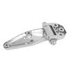 uxcell 145mm Length Metal Refrigerator Freezer Door Lock Hinge Hardware Silver Tone view 4