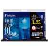 Verbatim VHR21HDP50SD1 Single Recording DVD-R DL CPRM 215 Minute 50 Sheets White Printerable Double Layer 2-8X view 2