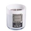 Spaas Scented Candle in Glass with Aluminium Lid, 56 Hours, Relax and Relieve, Warm Grey view 1