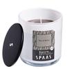 Spaas Scented Candle in Glass with Aluminium Lid, 56 Hours, Relax and Relieve, Warm Grey view 3