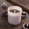 Spaas Scented Candle in Glass with Aluminium Lid, 56 Hours, Relax and Relieve, Warm Grey view 4