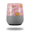 Flowers Pattern 12 - Decal Style Skin Wrap fits Google Home Original (Google Home NOT Included) view 1