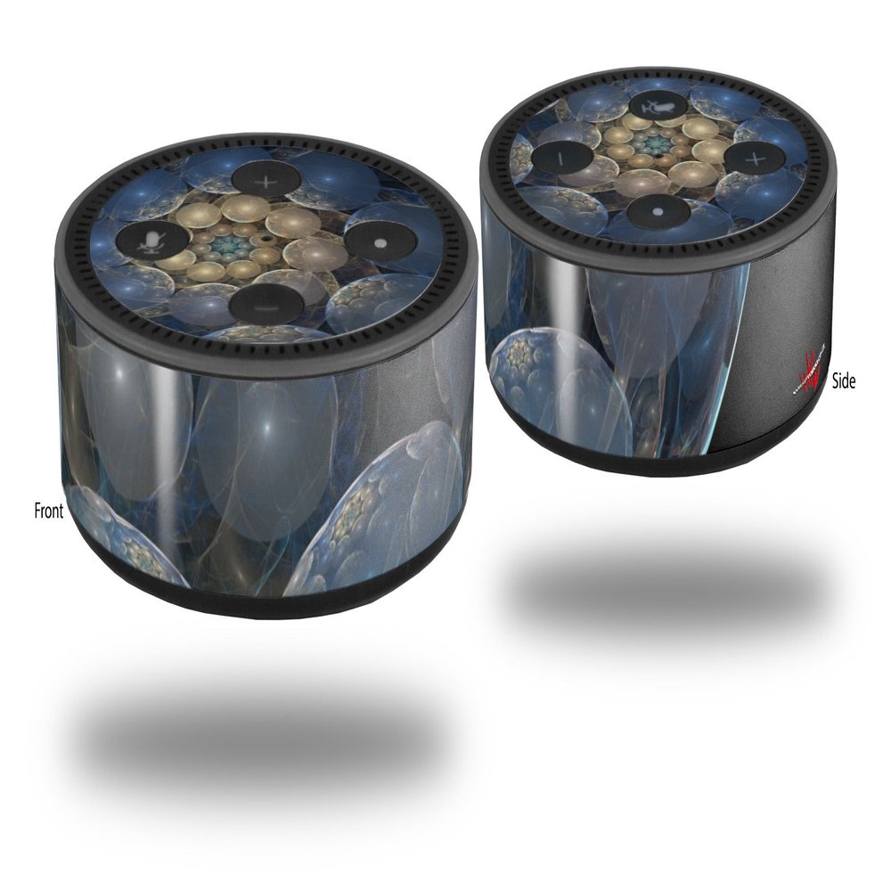 Skin Wrap Decal Set 2 Pack for Amazon Echo Dot 2 - Dragon Egg (2nd Generation ONLY - Echo NOT Included)