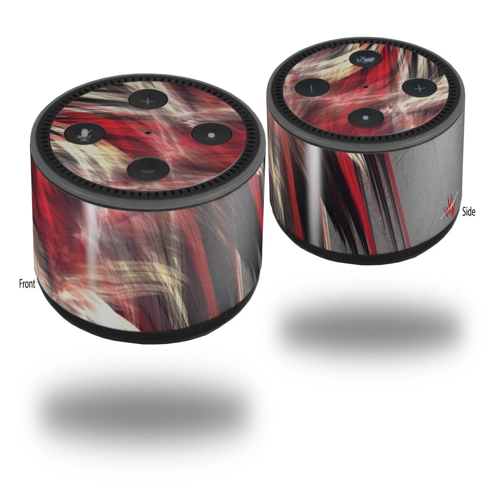 Skin Wrap Decal Set 2 Pack for Amazon Echo Dot 2 - Fur (2nd Generation ONLY - Echo NOT Included)