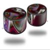 Skin Wrap Decal Set 2 Pack for Amazon Echo Dot 2 - Racer (2nd Generation ONLY - Echo NOT Included) view 1