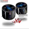 Skin Wrap Decal Set 2 Pack for Amazon Echo Dot 2 - Synaptic Transmission (2nd Generation ONLY - Echo NOT Included) view 2
