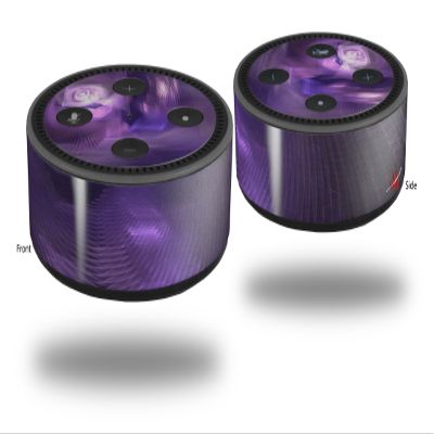 Skin Wrap Decal Set 2 Pack for Amazon Echo Dot 2 - Triangular (2nd Generation ONLY - Echo NOT Included)