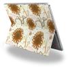 Flowers Pattern 19 - Decal Style Vinyl Skin (fits Microsoft Surface Pro 4) view 1