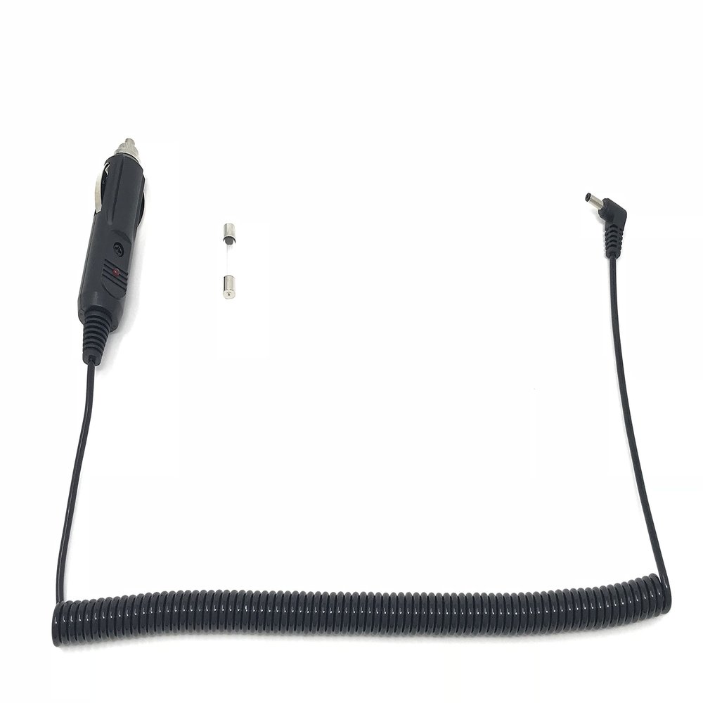 CAR DC Power Coiled Cord Compatible Replacement for Cobra SL3 GPS Safety Locator