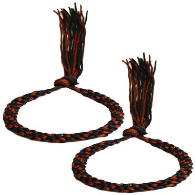 RING TO CAGE Muay Thai Armband (Pa-Prajiad) - 21 Colors (Brown/Black)