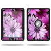 MightySkins Skin Compatible with OtterBox Defender Apple iPad Pro 9.7 Case wrap Cover Sticker Skins Purple Flowers view 1
