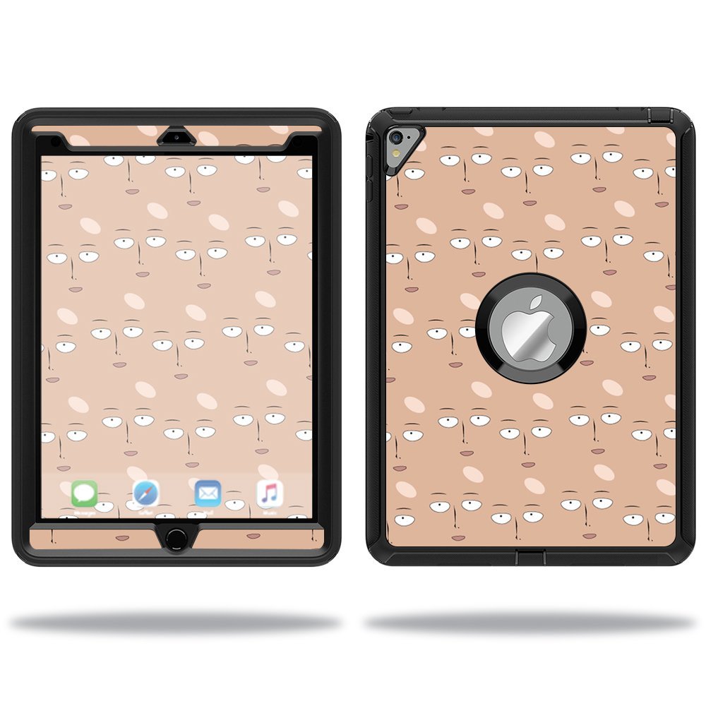 MightySkins Skin Compatible with OtterBox Defender Apple iPad Pro 9.7 Case wrap Cover Sticker Skins Single Punch Dude