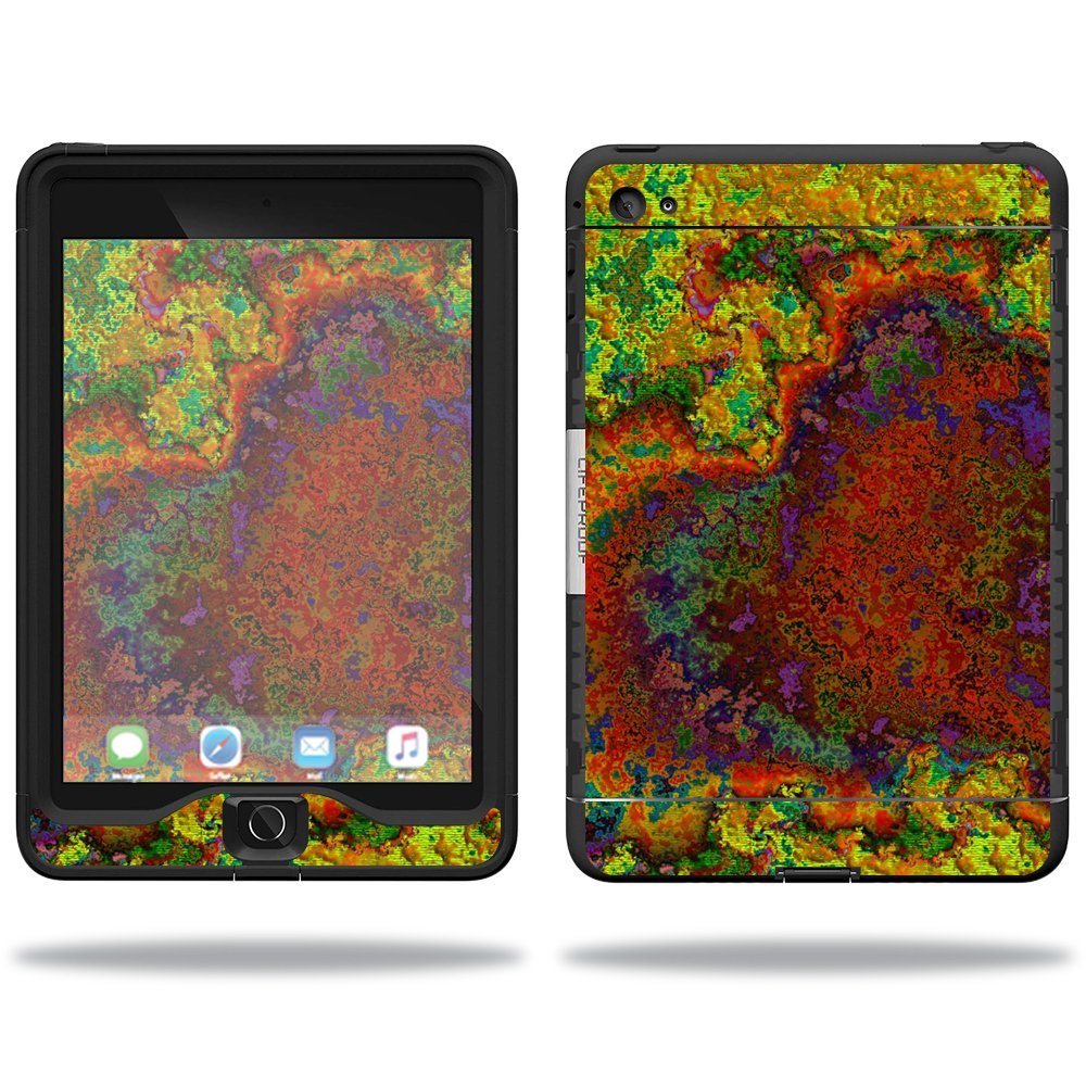 MightySkins Skin Compatible with Lifeproof Apple iPad Mini 4 Case nuud Case wrap Cover Sticker Skins Rust
