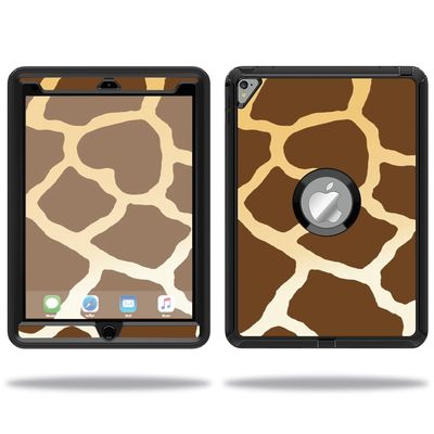 MightySkins Skin Compatible with OtterBox Defender Apple iPad Pro 9.7 Case wrap Cover Sticker Skins Giraffe