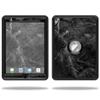 MightySkins Skin Compatible with OtterBox Defender Apple iPad Pro 9.7 Case wrap Cover Sticker Skins Black Marble view 1