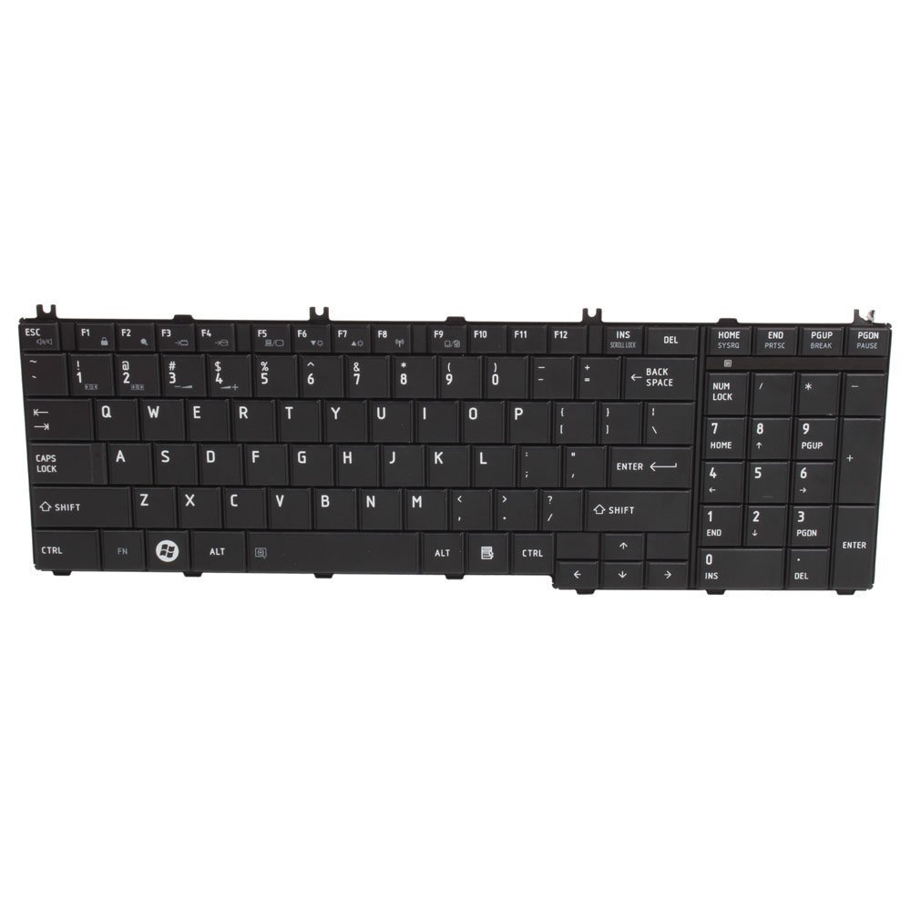 NEW Laptop Replacement US Keyboard For Toshiba L755 L755D Series L775D-S7304 L775D-S7305 Black