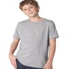 Next Level Youth Boys Cotton Crew XS LIGHT GRAY view 3
