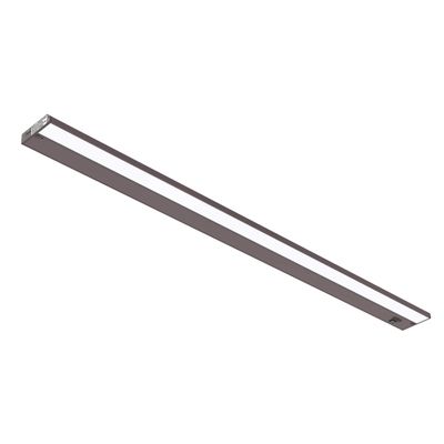 GETINLIGHT 48-Inch 3-CCT LED Under Cabinet Light, Hardwired/Plug-in, Bronze