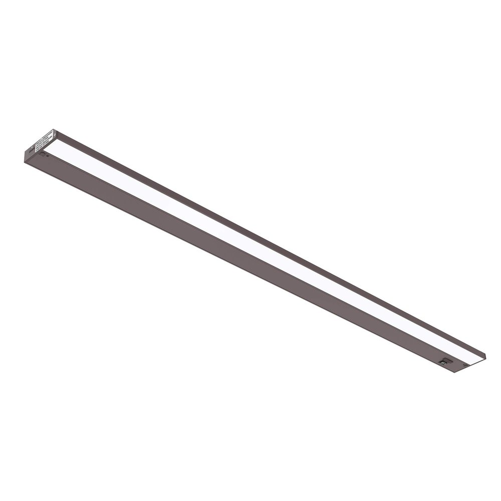 GETINLIGHT 48-Inch 3-CCT LED Under Cabinet Light, Hardwired/Plug-in, Bronze