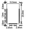 5PCS LOT BK3254 Bluetooth 4.1 stereo audio module view 2