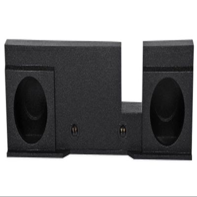 Rockville REC50 Dual 10" Sealed Subwoofer Enclosure for 2004-2008 Ford F150 Xcab/SuperCrew, Underseat Downfire, 5/8" MDF, Bed Liner Finish for Car Audio Enthusiasts