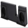 Rockville REC50 Dual 10" Sealed Subwoofer Enclosure for 2004-2008 Ford F150 Xcab/SuperCrew, Underseat Downfire, 5/8" MDF, Bed Liner Finish for Car Audio Enthusiasts view 2