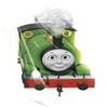 3 Inch Percy No. Number 6 The Small Engine Thomas The Tank and Friends Removable Wall Decal Sticker Art Home Decor 2 inches Wide by 3 1/2 inches Tall view 1