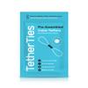 TetherTies Patented Pre-Assembled Adapter Ties - Anti-Theft Cable Locks for Tools, Dongles, Tethers, Computer adapters. Steel Cable, Security Lock, Easy Installation with Free Crimping Tool view 2