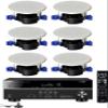 Yamaha 5.1-Channel Wireless Bluetooth 4K A/V Home Theater Receiver + Yamaha Easy-to-Install Natural Sound Moisture Resistant 6.5" High Performance in-Ceiling Speakers (Set of 6) view 1