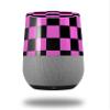 Checkers Pink - Decal Style Skin Wrap fits Google Home Original (Google Home NOT Included) view 1