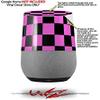 Checkers Pink - Decal Style Skin Wrap fits Google Home Original (Google Home NOT Included) view 2