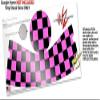 Checkers Pink - Decal Style Skin Wrap fits Google Home Original (Google Home NOT Included) view 3