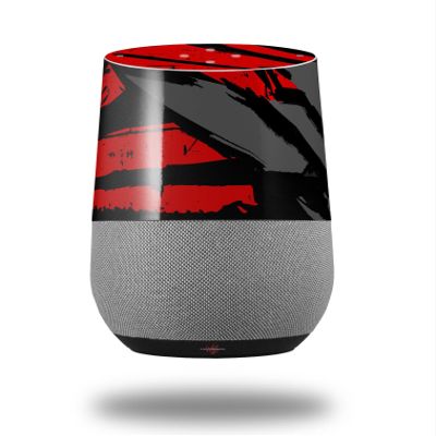Baja 0040 Red - Decal Style Skin Wrap fits Google Home Original (Google Home NOT Included)